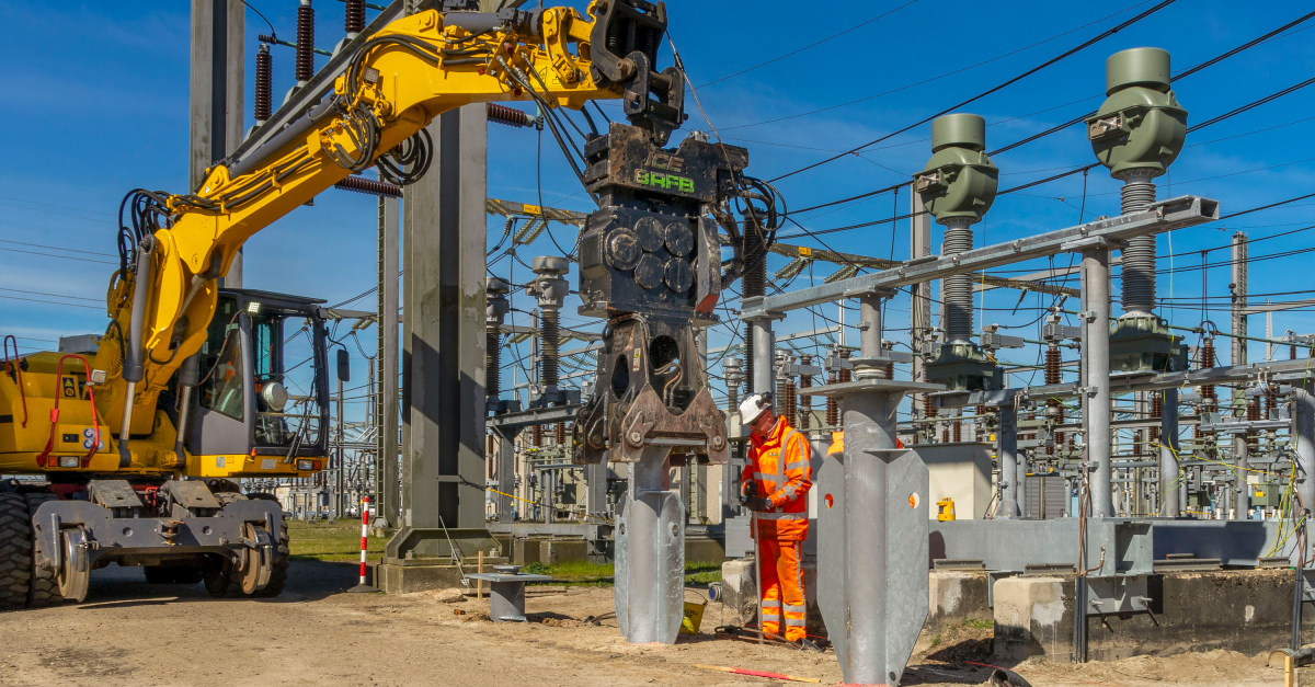 Uitbreiding Van Hoogspanningsstation Vierverlaten | Volker Energy Solutions